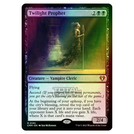 Magic The Gathering - Commander Masters - Twilight Prophet - 0193 (Foil)