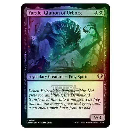 Magic The Gathering - Commander Masters - Yargle, Glutton of Urborg - 0202 (Foil)