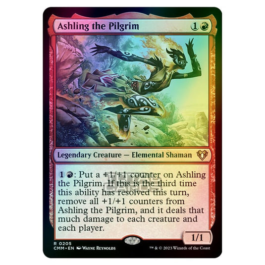 Magic The Gathering - Commander Masters - Ashling the Pilgrim - 0205 (Foil)