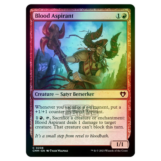 Magic The Gathering - Commander Masters - Blood Aspirant - 0208 (Foil)