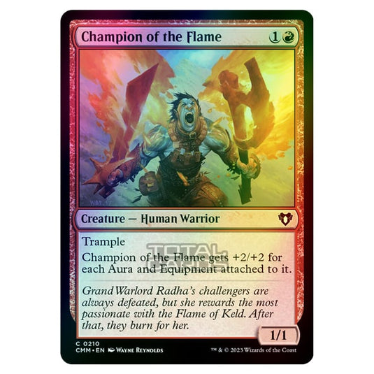 Magic The Gathering - Commander Masters - Champion of the Flame - 0210 (Foil)