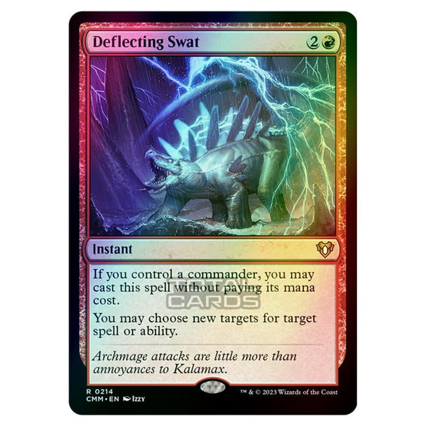 Magic The Gathering - Commander Masters - Deflecting Swat - 0214 (Foil