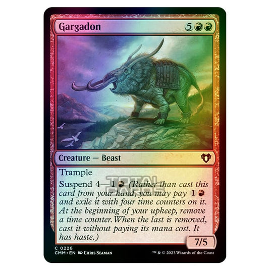 Magic The Gathering - Commander Masters - Gargadon - 0226 (Foil)