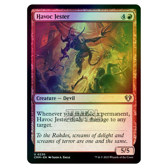 Magic The Gathering - Commander Masters - Havoc Jester - 0230 (Foil)