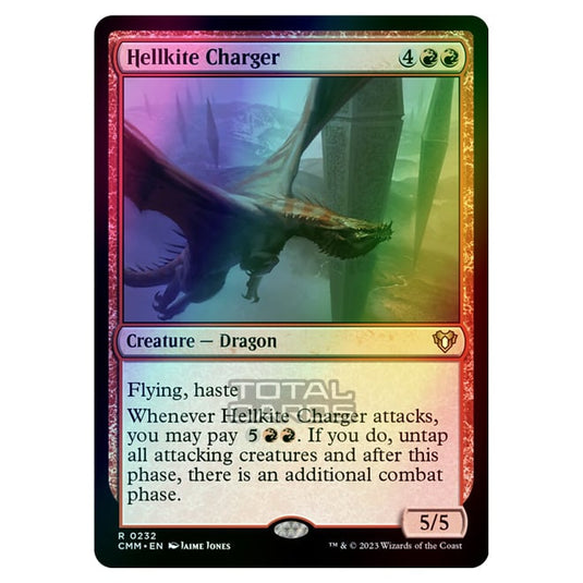 Magic The Gathering - Commander Masters - Hellkite Charger - 0232 (Foil)