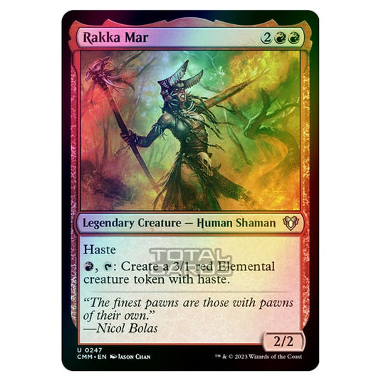 Magic The Gathering - Commander Masters - Rakka Mar - 0247 (Foil)