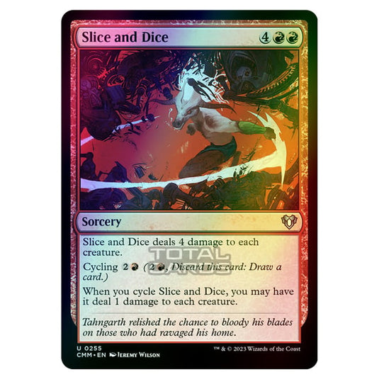 Magic The Gathering - Commander Masters - Slice and Dice - 0255 (Foil)