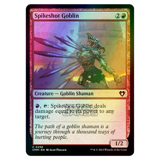 Magic The Gathering - Commander Masters - Spikeshot Goblin - 0256 (Foil)