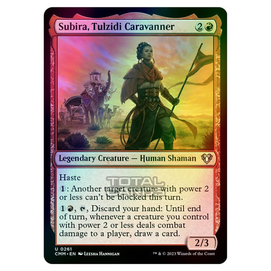 Magic The Gathering - Commander Masters - Subira, Tulzidi Caravanner - 0261 (Foil)