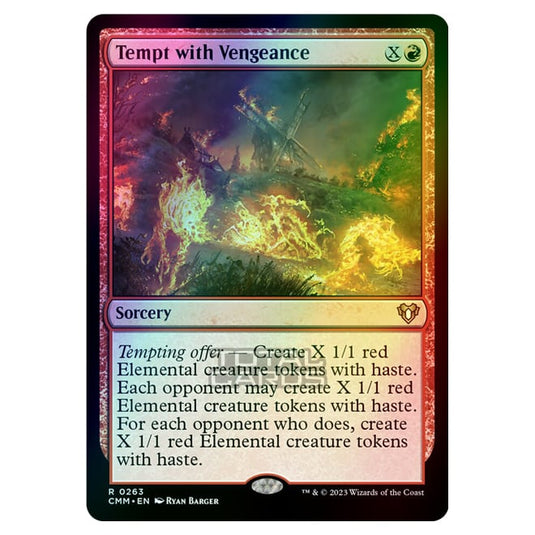 Magic The Gathering - Commander Masters - Tempt with Vengeance - 0263 (Foil)