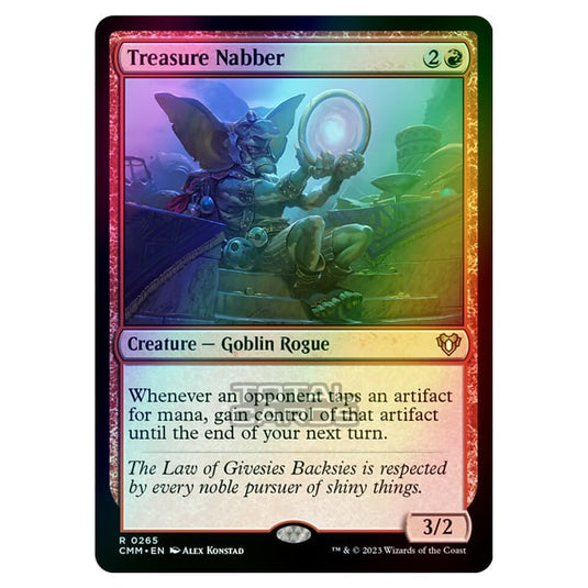 Magic The Gathering - Commander Masters - Treasure Nabber - 0265 (Foil)