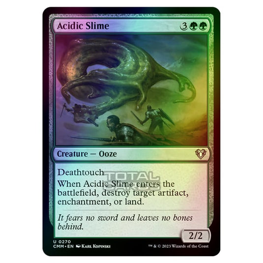 Magic The Gathering - Commander Masters - Acidic Slime - 0270 (Foil)