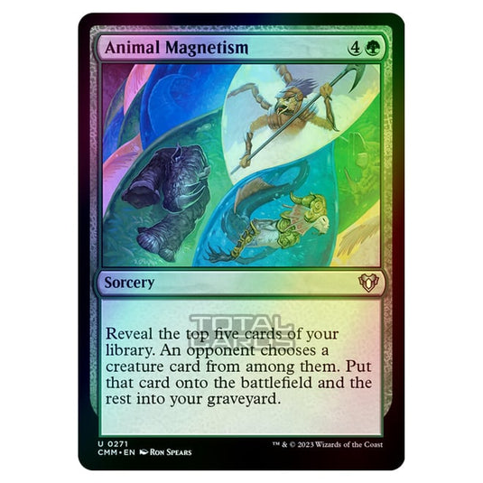 Magic The Gathering - Commander Masters - Animal Magnetism - 0271 (Foil)