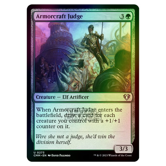 Magic The Gathering - Commander Masters - Armorcraft Judge - 0273 (Foil)