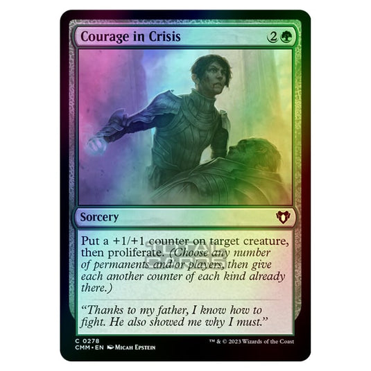 Magic The Gathering - Commander Masters - Courage in Crisis - 0278 (Foil)