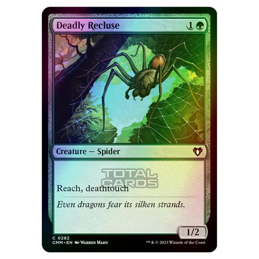 Magic The Gathering - Commander Masters - Deadly Recluse - 0282 (Foil)