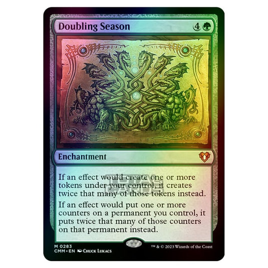 Magic The Gathering - Commander Masters - Doubling Season - 0283 (Foil)