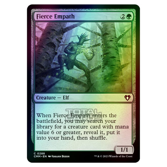 Magic The Gathering - Commander Masters - Fierce Empath - 0288 (Foil)