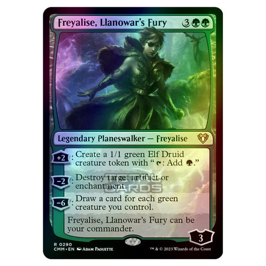 Magic The Gathering - Commander Masters - Freyalise, Llanowar's Fury - 0290 (Foil)