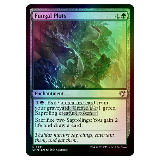 Magic The Gathering - Commander Masters - Fungal Plots - 0291 (Foil)