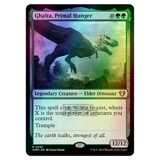 Magic The Gathering - Commander Masters - Ghalta, Primal Hunger - 0292 (Foil)