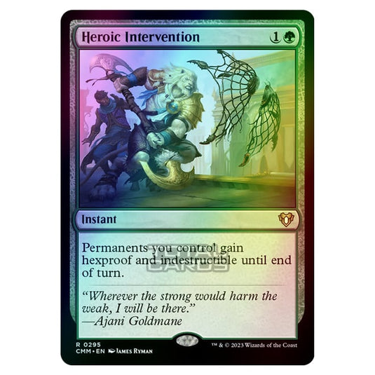 Magic The Gathering - Commander Masters - Heroic Intervention - 0295 (Foil)