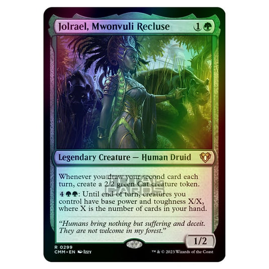 Magic The Gathering - Commander Masters - Jolrael, Mwonvuli Recluse - 0299 (Foil)