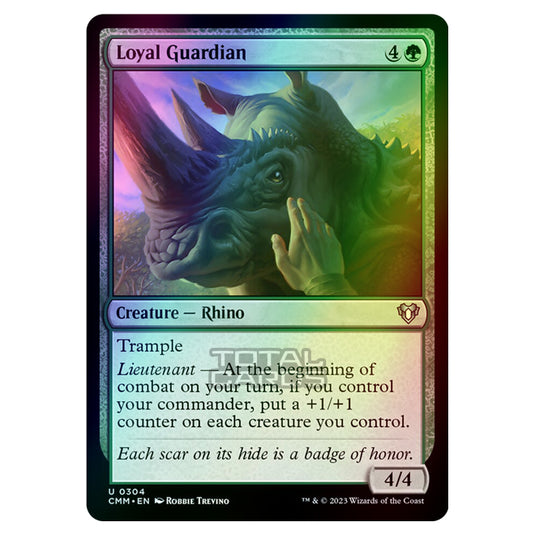 Magic The Gathering - Commander Masters - Loyal Guardian - 0304 (Foil)