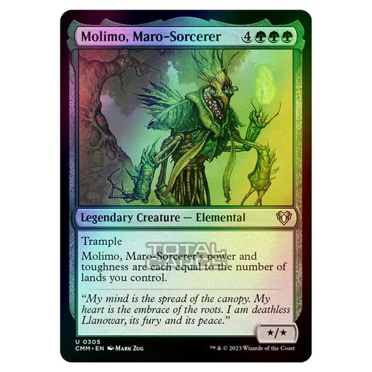 Magic The Gathering - Commander Masters - Molimo, Maro-Sorcerer - 0305 (Foil)