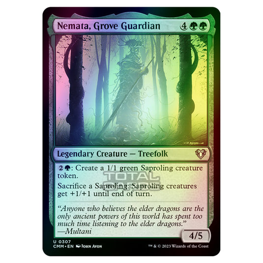 Magic The Gathering - Commander Masters - Nemata, Grove Guardian - 0307 (Foil)