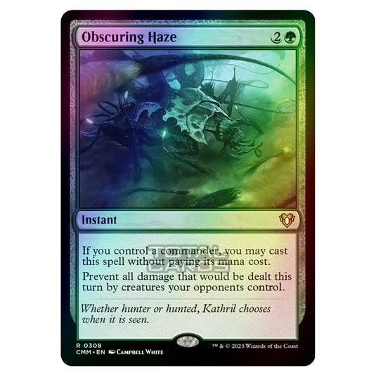 Magic The Gathering - Commander Masters - Obscuring Haze - 0308 (Foil)