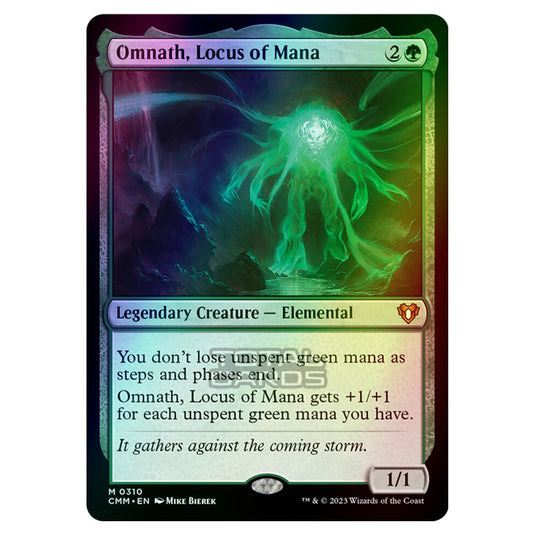 Magic The Gathering - Commander Masters - Omnath, Locus of Mana - 0310 (Foil)