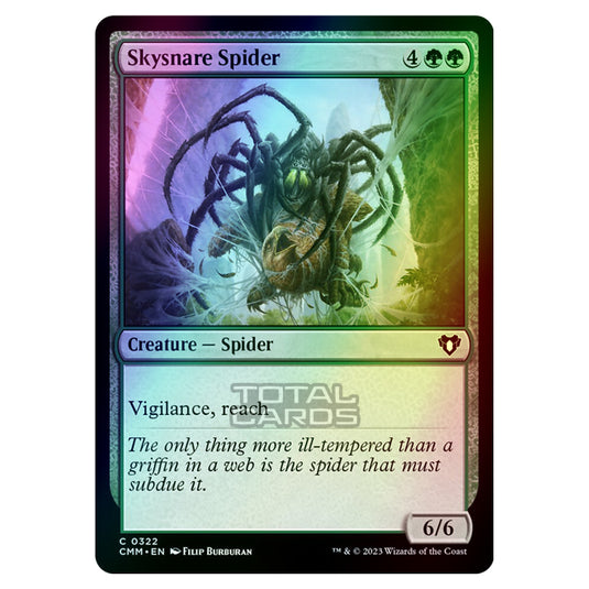 Magic The Gathering - Commander Masters - Skysnare Spider - 0322 (Foil)