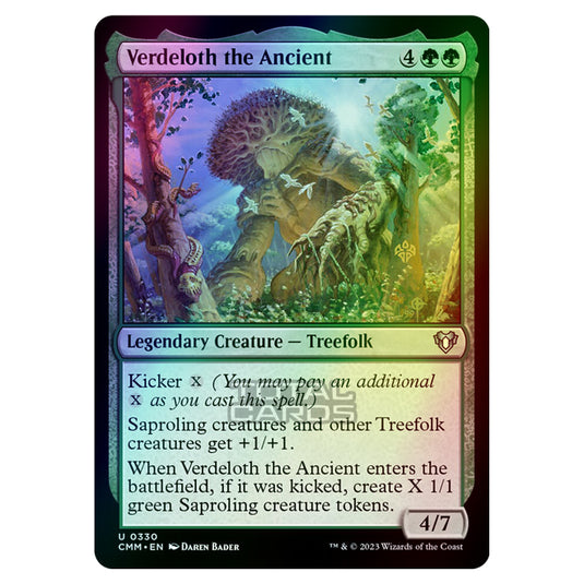 Magic The Gathering - Commander Masters - Verdeloth the Ancient - 0330 (Foil)