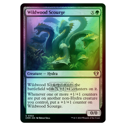 Magic The Gathering - Commander Masters - Wildwood Scourge - 0332 (Foil)