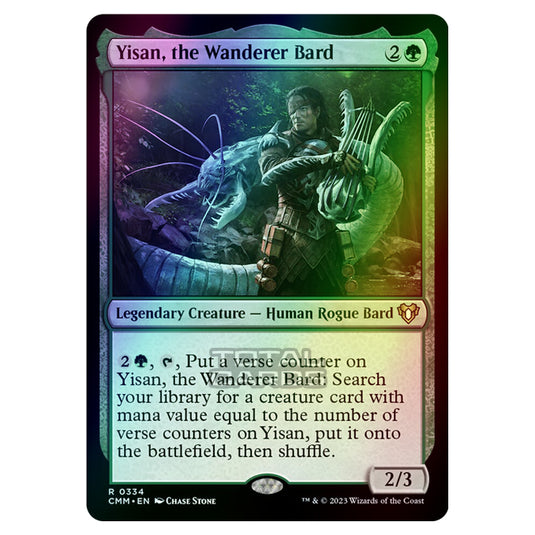 Magic The Gathering - Commander Masters - Yisan, the Wanderer Bard - 0334 (Foil)