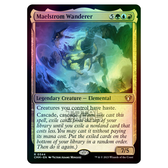 Magic The Gathering - Commander Masters - Maelstrom Wanderer - 0344 (Foil)