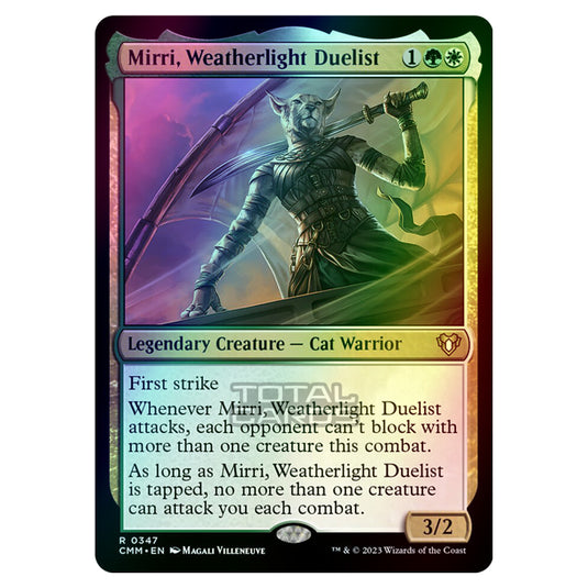 Magic The Gathering - Commander Masters - Mirri, Weatherlight Duelist - 0347 (Foil)