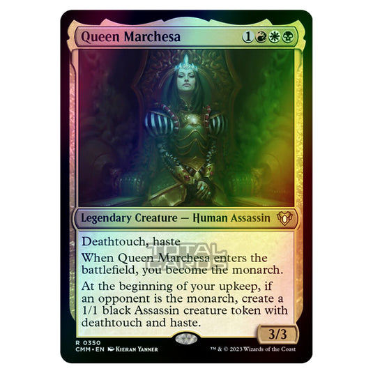 Magic The Gathering - Commander Masters - Queen Marchesa - 0350 (Foil)