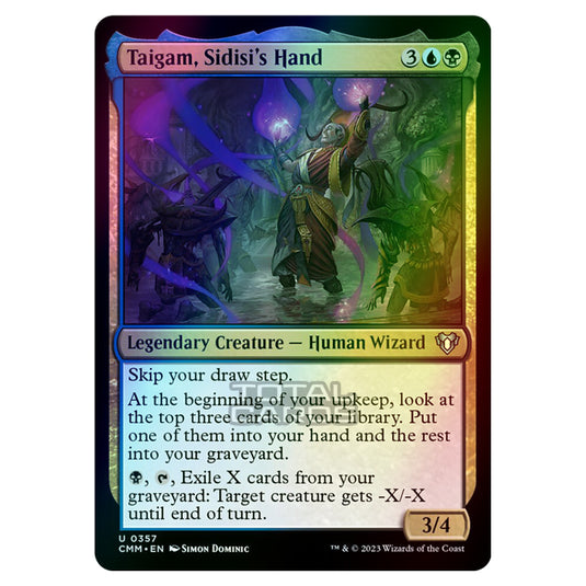 Magic The Gathering - Commander Masters - Taigam, Sidisi's Hand - 0357 (Foil)