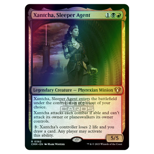 Magic The Gathering - Commander Masters - Xantcha, Sleeper Agent - 0362 (Foil)