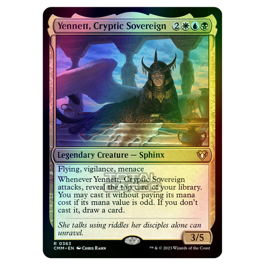 Magic The Gathering - Commander Masters - Yennett, Cryptic Sovereign - 0363 (Foil)