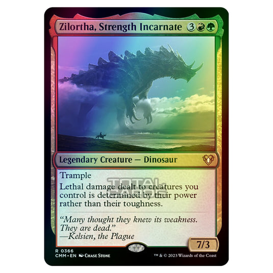 Magic The Gathering - Commander Masters - Zilortha, Strength Incarnate - 0366 (Foil)