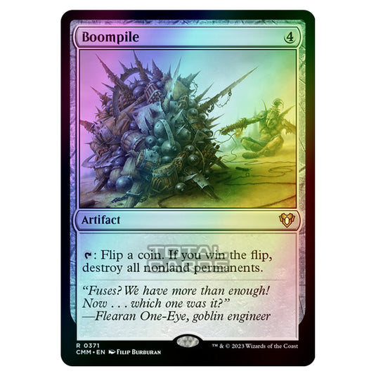 Magic The Gathering - Commander Masters - Boompile - 0371 (Foil)