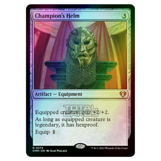 Magic The Gathering - Commander Masters - Champion's Helm - 0375 (Foil)