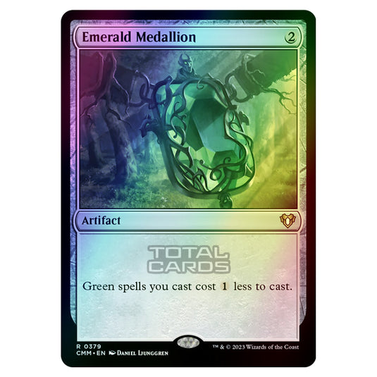 Magic The Gathering - Commander Masters - Emerald Medallion - 0379 (Foil)