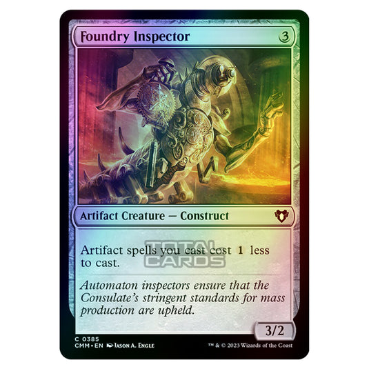 Magic The Gathering - Commander Masters - Foundry Inspector - 0385 (Foil)