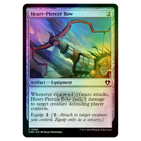 Magic The Gathering - Commander Masters - Heart-Piercer Bow - 0390 (Foil)