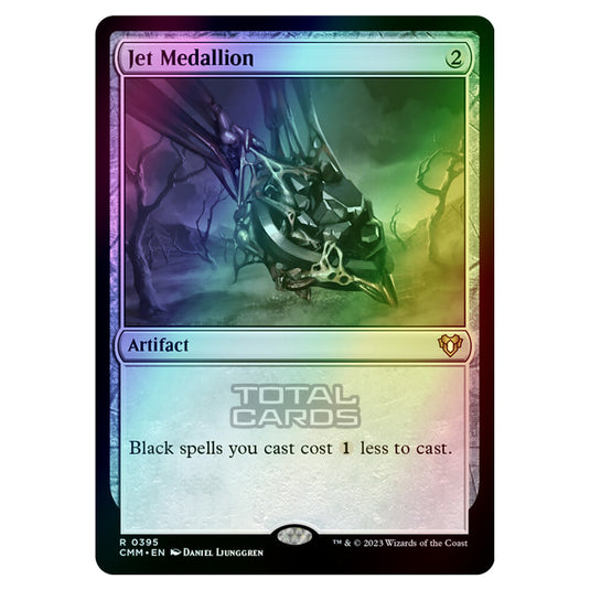 Magic The Gathering - Commander Masters - Jet Medallion - 0395 (Foil)