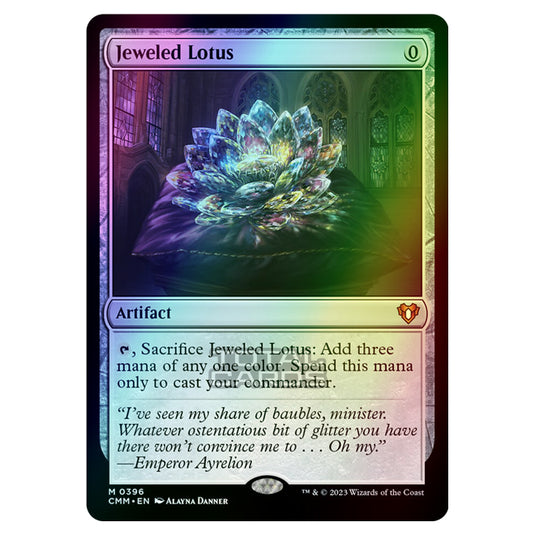 Magic The Gathering - Commander Masters - Jeweled Lotus - 0396 (Foil)